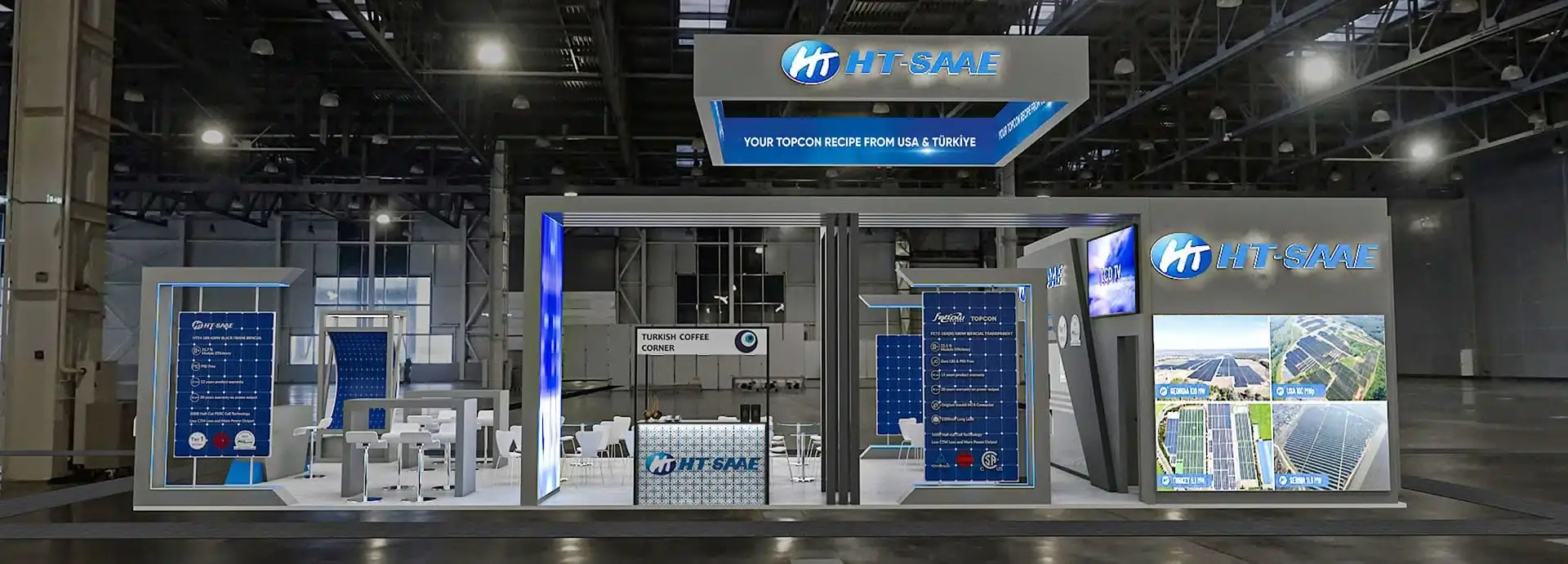 HT-SAAE fuar stand tasarimi