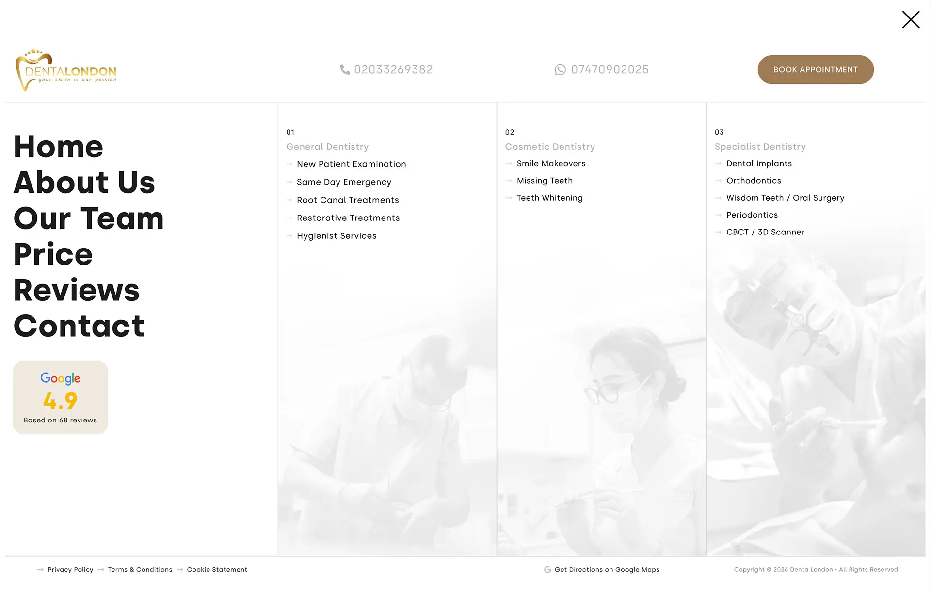 dentalondon-full-screen-menu