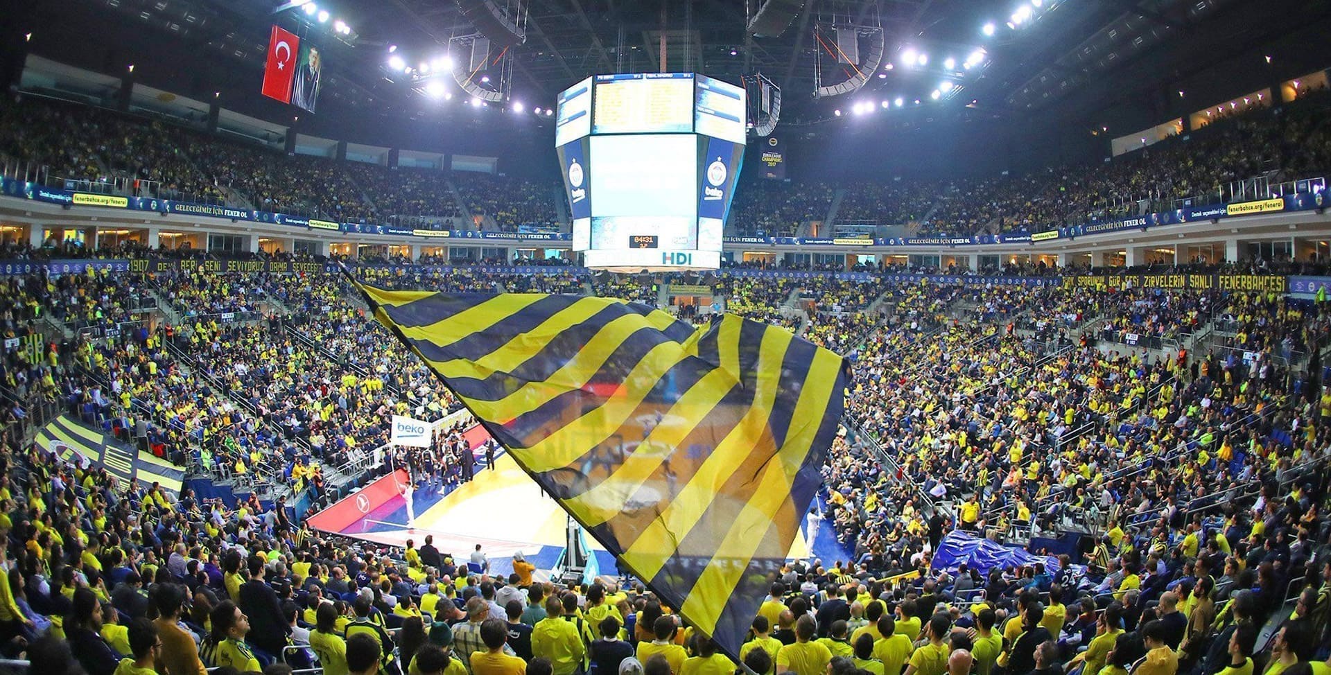 fenerbahçe ülker arena led ekran tasarımı