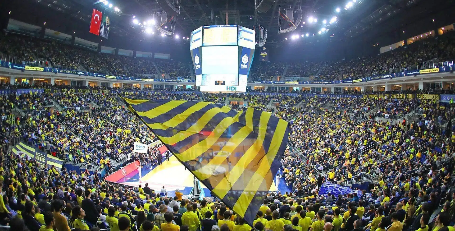 fenerbahçe ülker arena led ekran tasarımı