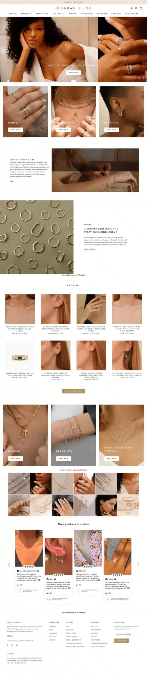 sarah-elise-jewellery-web-site-tasarimi