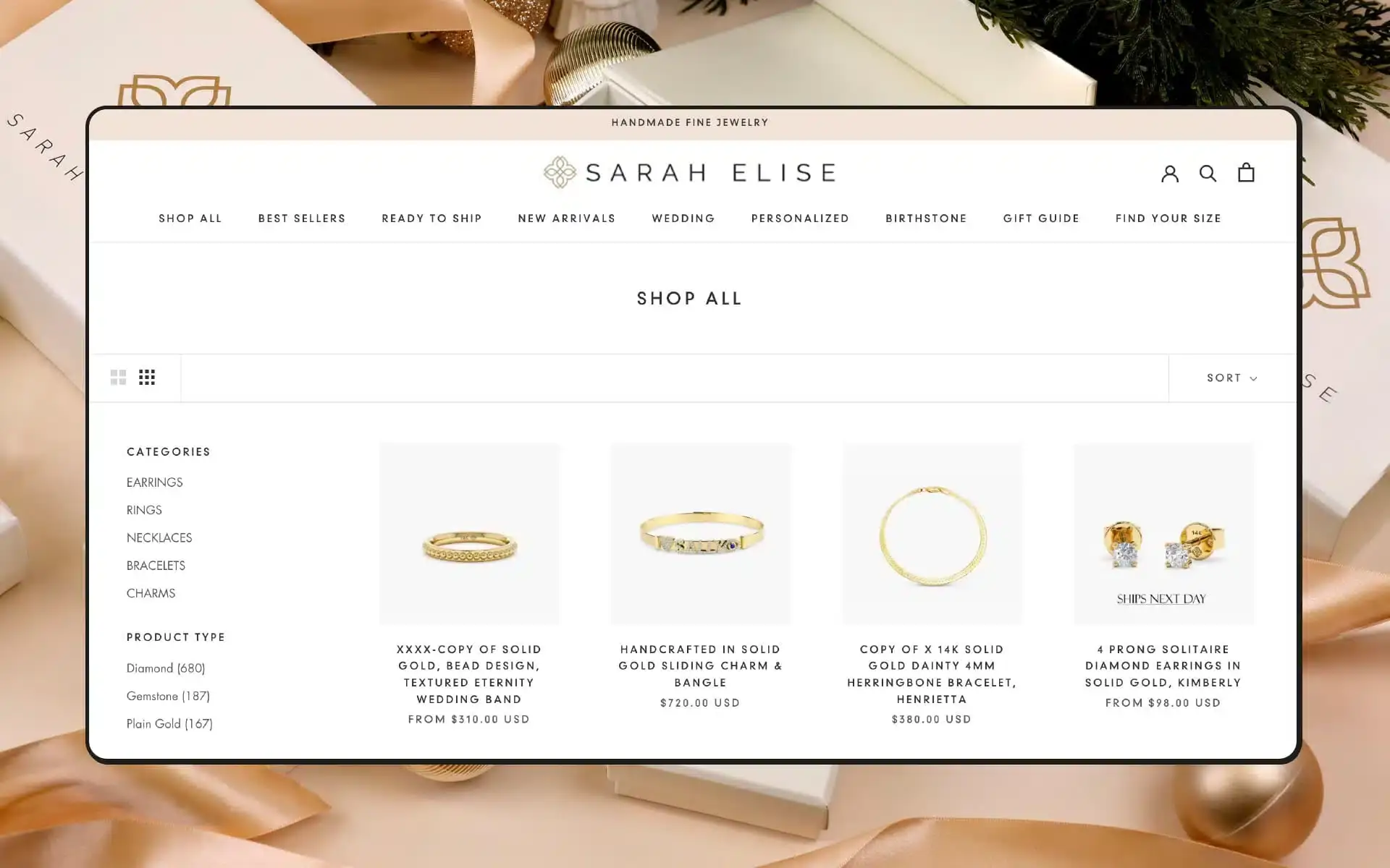 sarah-kategori-web-sayfasi